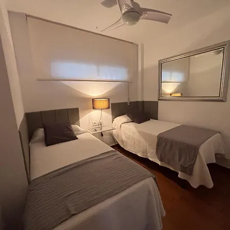 شقة La Mar De Cerca. Terraza Vistas Mar. 1ª Linea Playa *